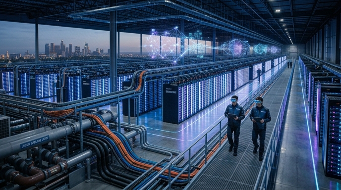 Google Blackstone AI infrastructure partnership