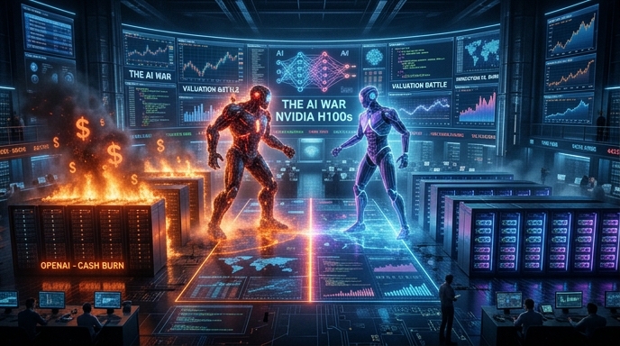 OpenAI vs Anthropic AI economics