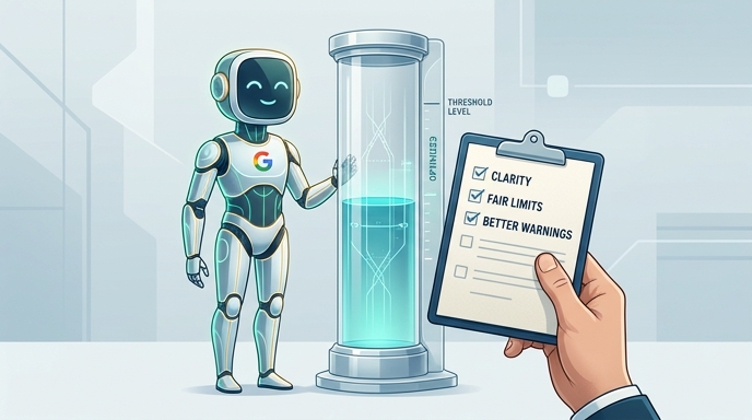 Google Gemini usage limits