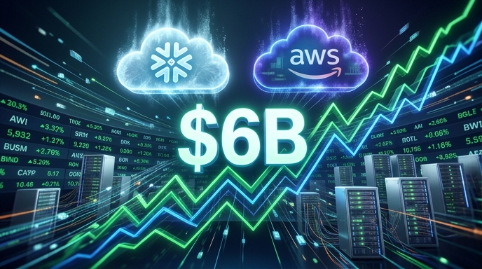 Snowflake $6 billion AWS deal