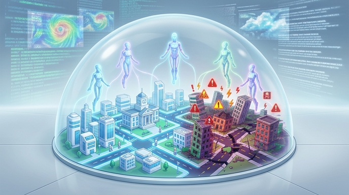 AI models simulated towns