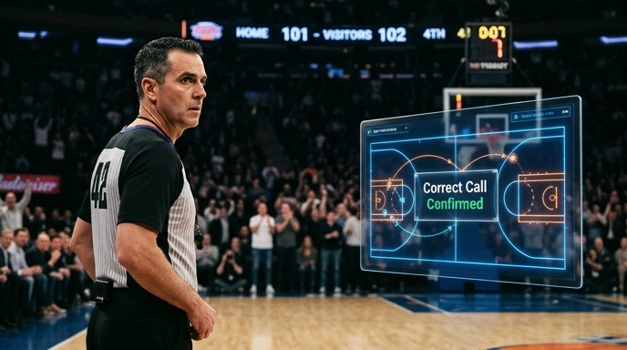 NBA Games AI officiating