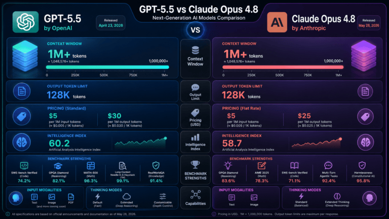 GPT-5.5 vs Claude Opus 4.8 screenshot