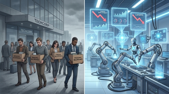 China AI layoffs ban