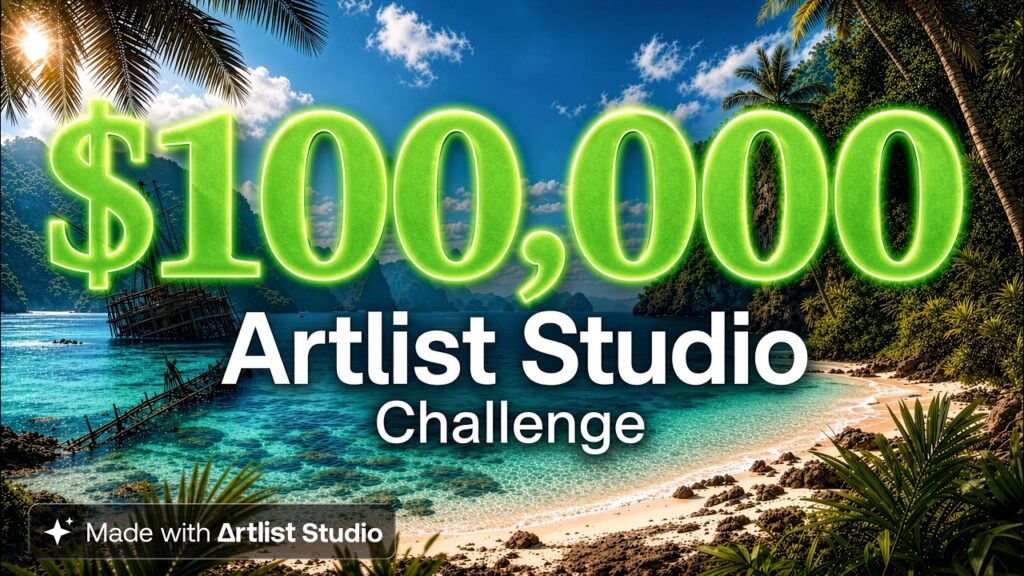 Artlist 100,000 challenge
