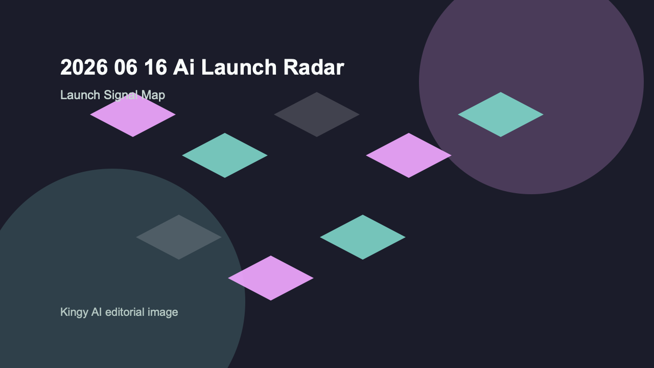 Kingy AI Daily Launch Radar for 2026-06-16