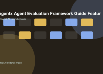 AI-generated editorial featured image for AgentX Agent Evaluation Framework