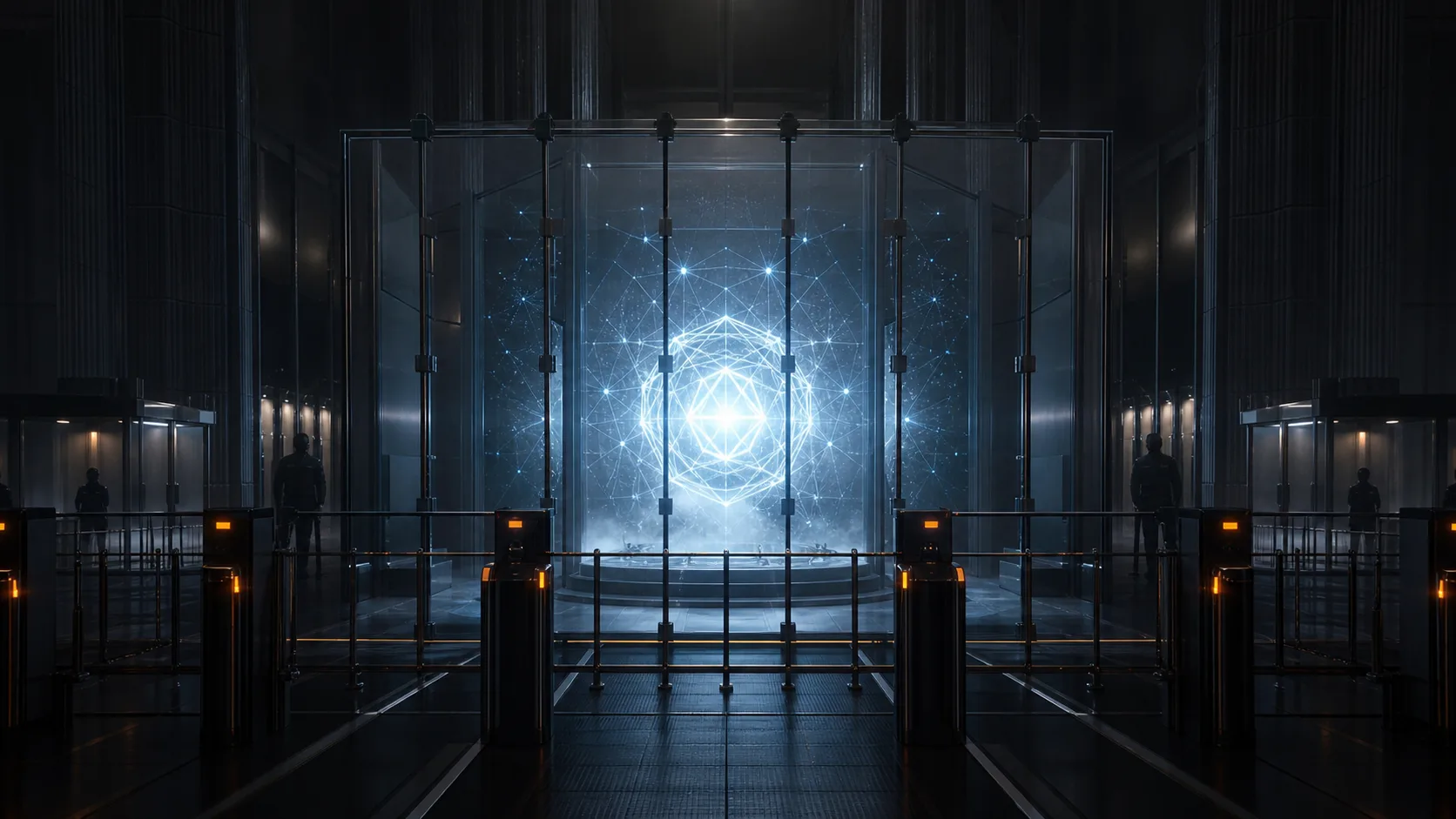 Glowing AI model locked behind export-control barriers