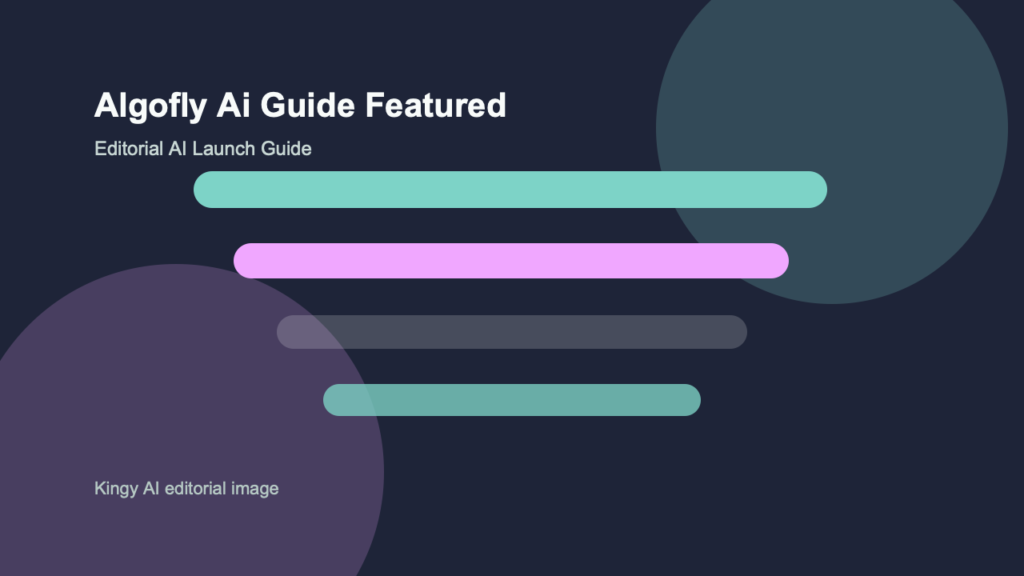 AI-generated editorial featured image for AlgoFly AI