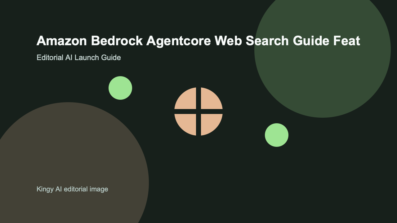 AI-generated editorial featured image for Amazon Bedrock AgentCore Web Search