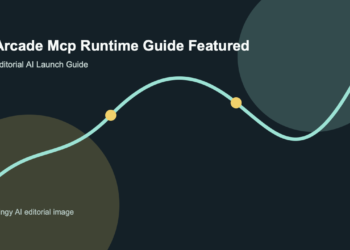 AI-generated editorial featured image for Arcade MCP Runtime