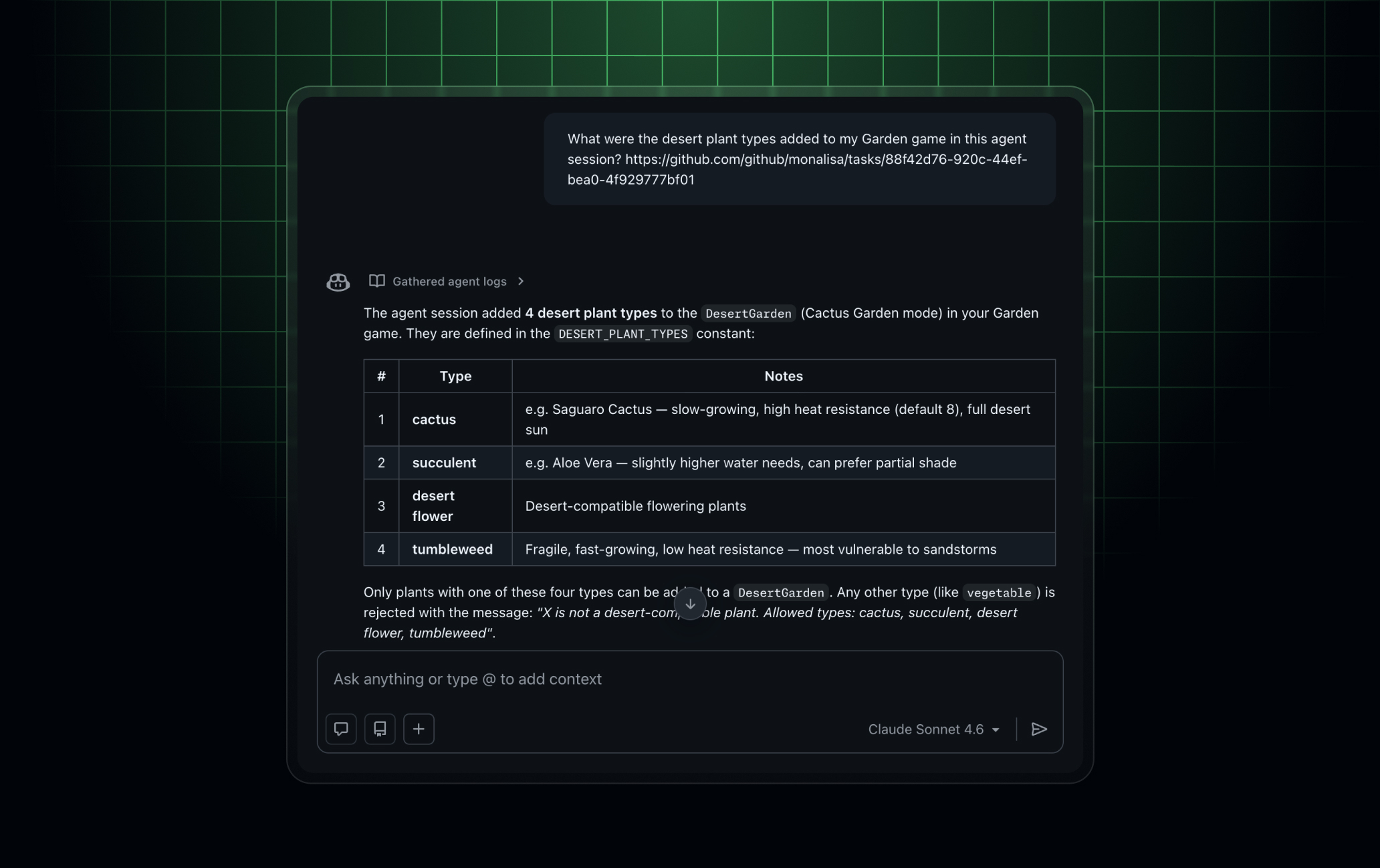 GitHub Copilot Chat Can Search and Explain Agent Sessions