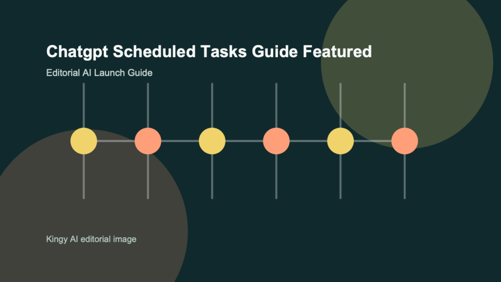 AI-generated editorial featured image for ChatGPT Scheduled Tasks
