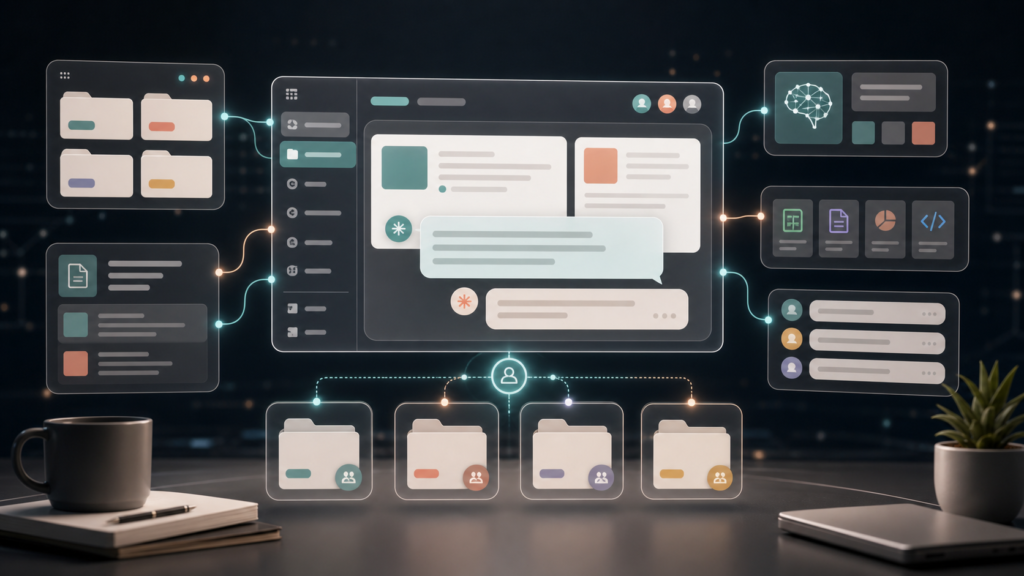 Editorial image for Collaborate with Claude on Projects AI launch