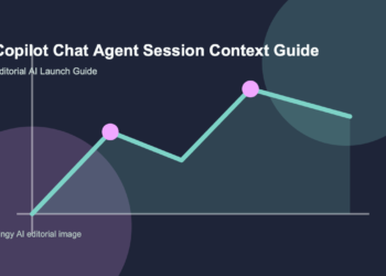 AI-generated editorial featured image for Copilot Chat Agent Session Context