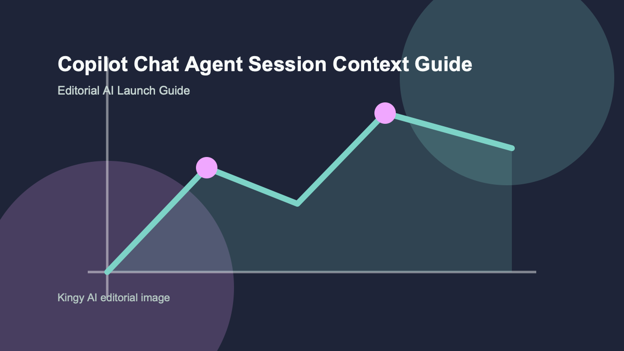 AI-generated editorial featured image for Copilot Chat Agent Session Context