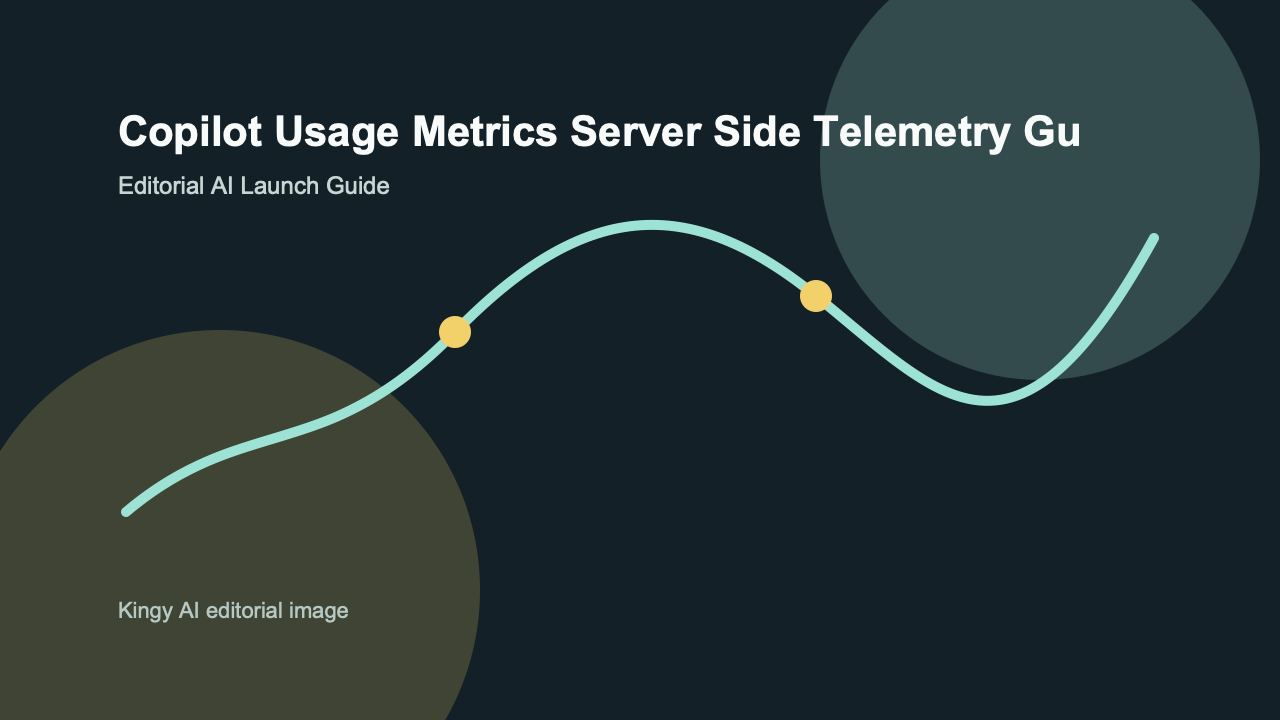 AI-generated editorial featured image for Copilot Usage Metrics Server-Side Telemetry