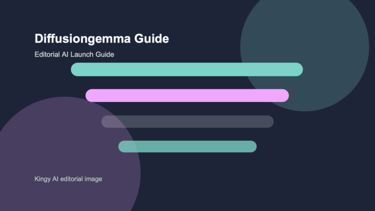AI-generated editorial featured image for DiffusionGemma