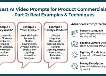 Best AI Video Prompts for Product Commercials