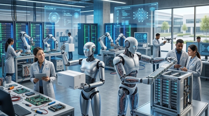 Silicon Valley Wants AI to Get Off the Couch and Into a Robot Body