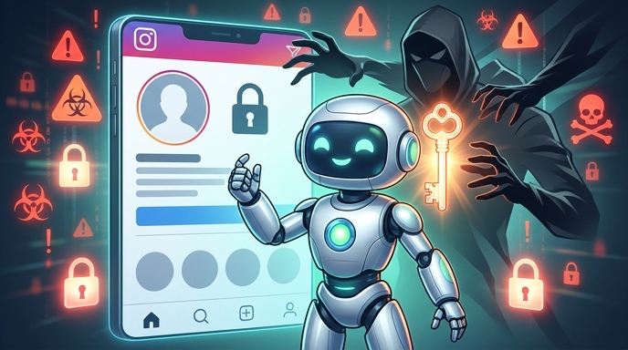 Meta AI Instagram account