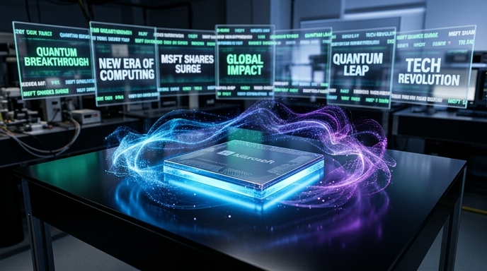 Microsoft Majorana 2 quantum chip