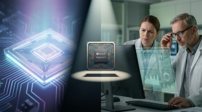 Microsoft Majorana 2 quantum chip