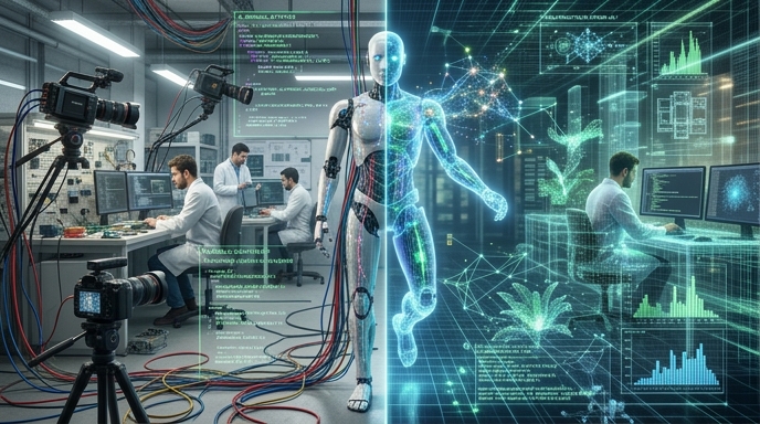 Nvidia Unitree humanoid robot