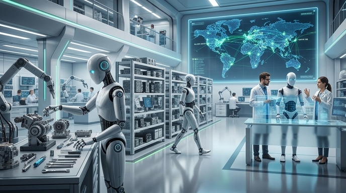 Nvidia Unitree humanoid robot