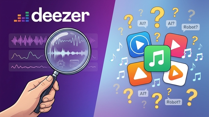 Deezer AI music detector