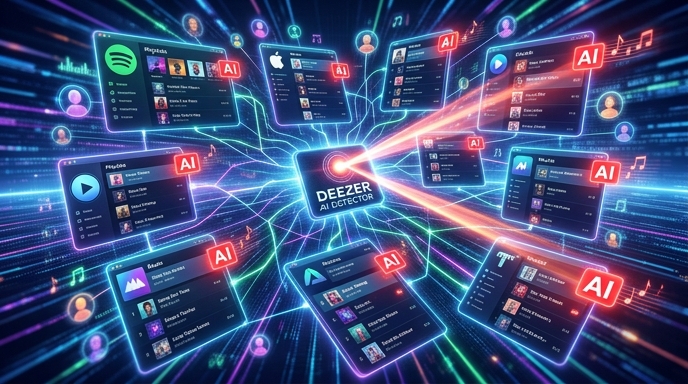 Deezer AI music detector