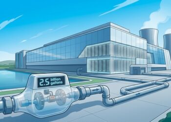 Amazon data center water