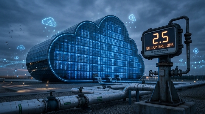 Amazon data center water