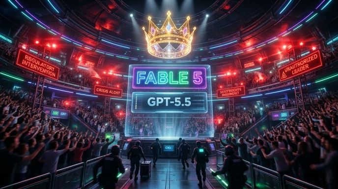 Fable 5 Beat GPT-5.5. Then It Vanished. Now the AI Race Looks Even Weirder.