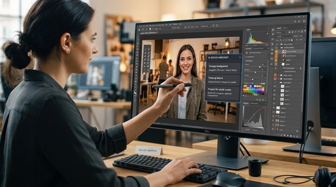 The Adobe AI assistants