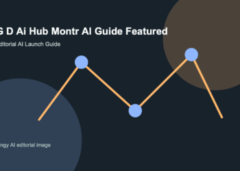 AI-generated editorial featured image for G+D AI Hub Montréal
