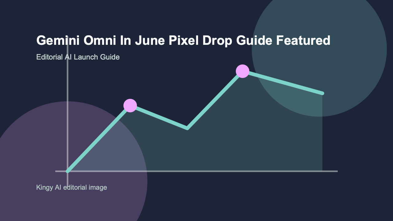AI-generated editorial featured image for Gemini Omni in June Pixel Drop