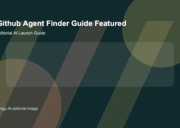 AI-generated editorial featured image for GitHub Agent Finder