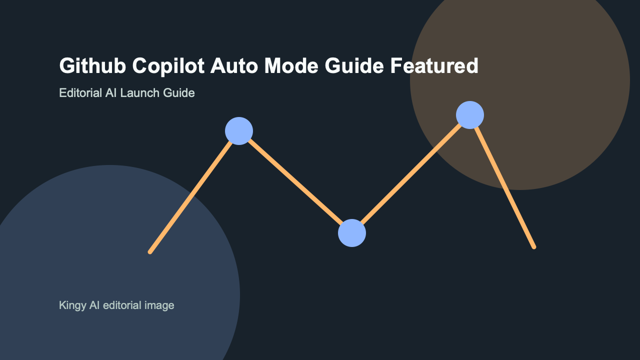 AI-generated editorial featured image for GitHub Copilot Auto Mode