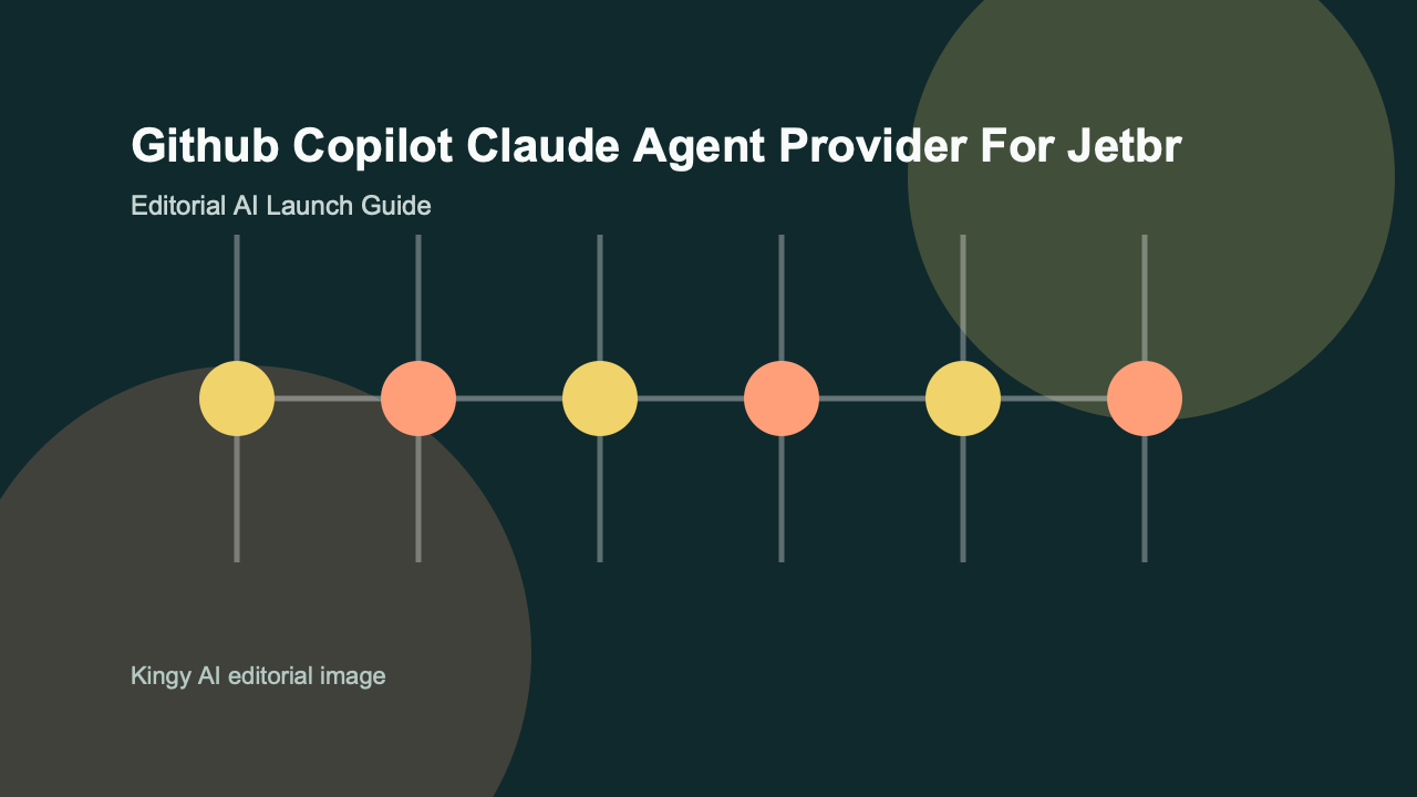 AI-generated editorial featured image for GitHub Copilot Claude Agent Provider for JetBrains