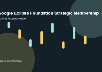 AI-generated editorial featured image for Google Eclipse Foundation Strategic Membership