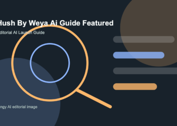 AI-generated editorial featured image for Hush by Weya AI