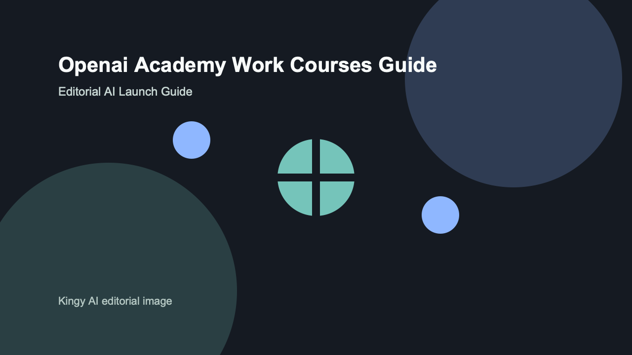 OpenAI Academy Work Courses AI launch guide editorial image