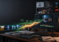 Editorial AI video production desk representing the reported Seedance 2.5 model launch and AI video model race