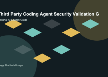 AI-generated editorial featured image for Third-Party Coding Agent Security Validation