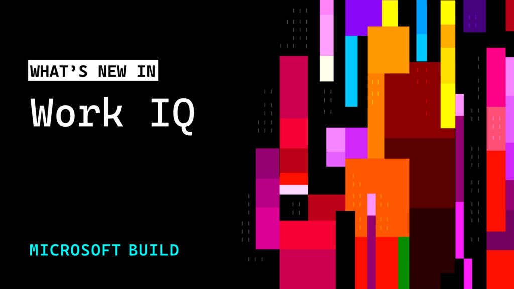Microsoft Work IQ APIs official launch image