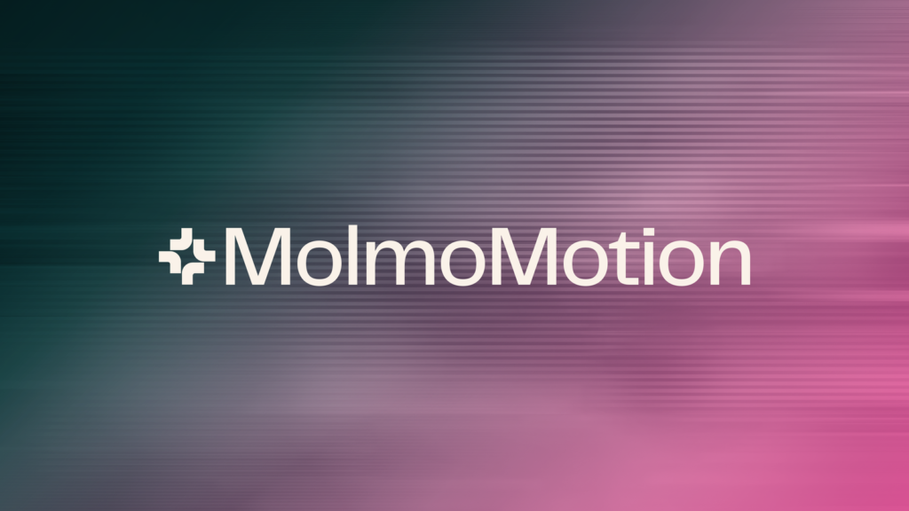 MolmoMotion official release artwork from Ai2