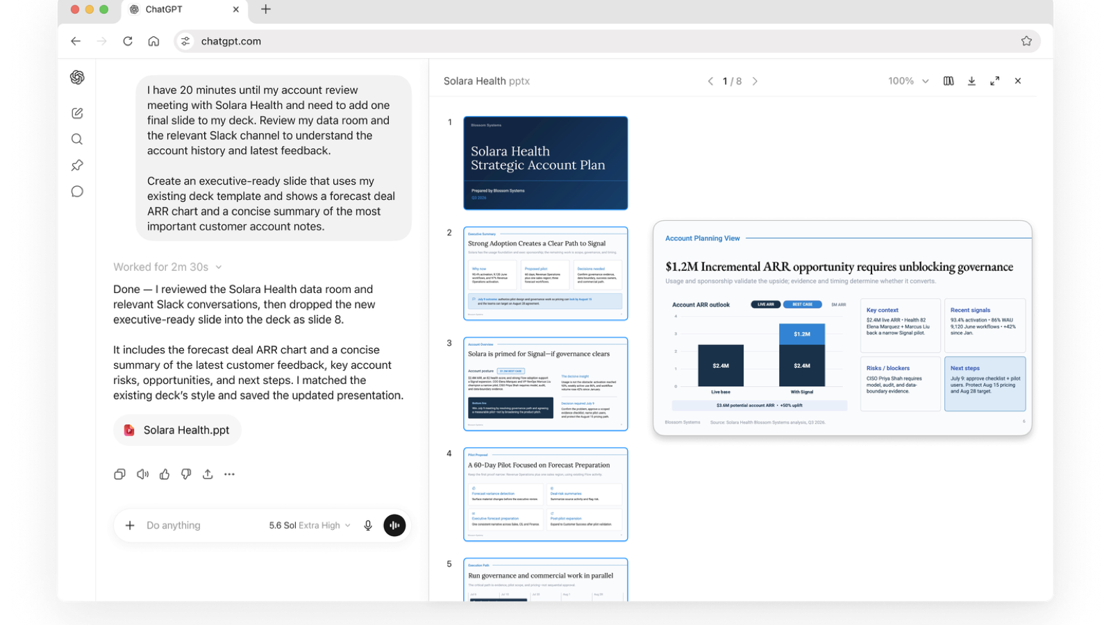 ChatGPT Work Turns Multi-Step Prompts Into Editable Files and Scheduled Workflows