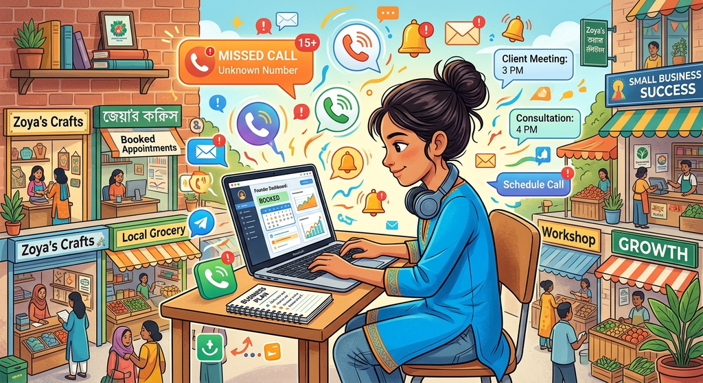 12-year-old AI receptionist founder