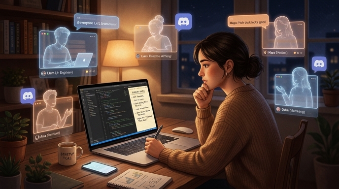 12-year-old AI receptionist founder